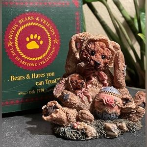 NOS 1993 Boyds‎ Bears Figurine Love Conquers All Things Style #2019 EUC